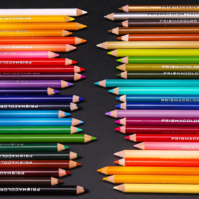 Perla caballo color plomo genuino americano Sanfu prismacolor peisma color lápiz 132 color 72 color 48 color