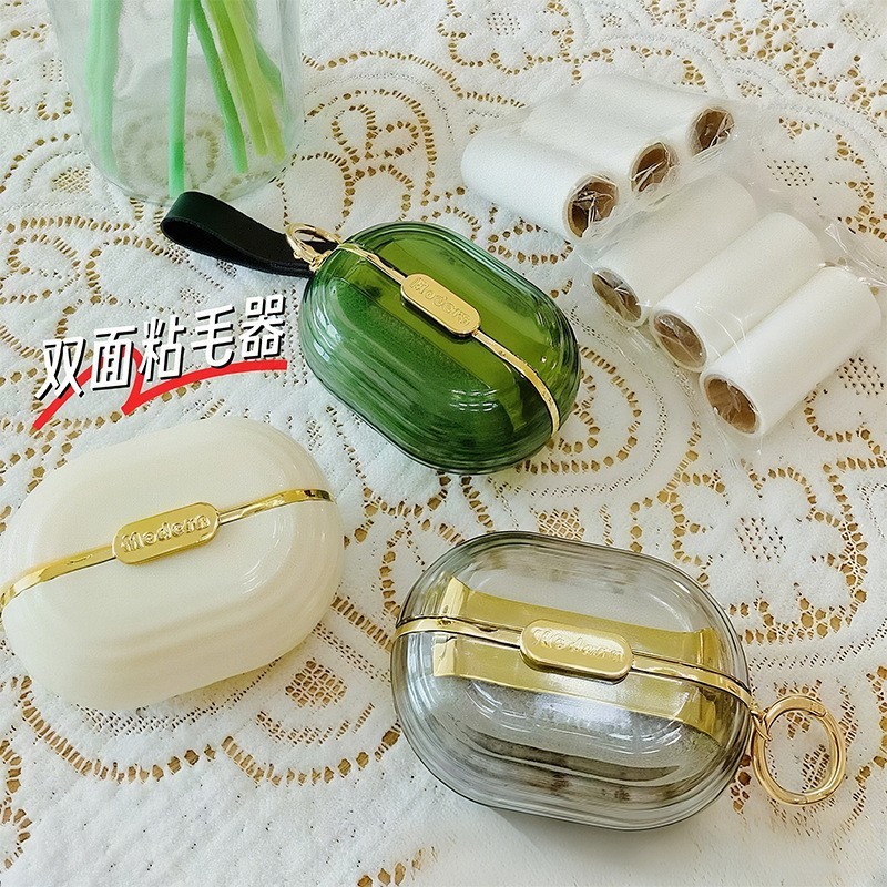 轻奢除毛器床单粘毛刷批发双面粘毛器可撕式卷纸易携带衣物粘尘纸|undefined
