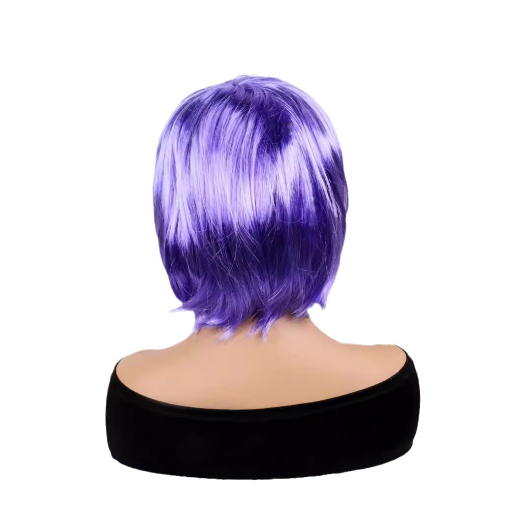 Fibra química al por mayor bob cabello pelucón mecánico pelucón cubierta de pelo