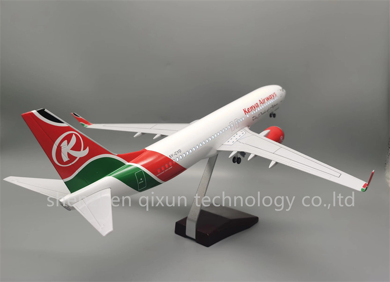 Emirates Scale 1:160 46cm A380 Emirates Modelo de avión de simulación ligera