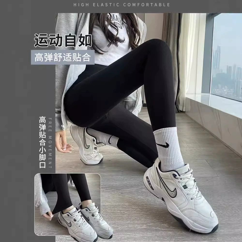Эластичные термог leggings для женщин, высокой талией, плюс‑размер, подходят для йоги, повседневной носки и зимы
