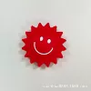 Solar-powered, red