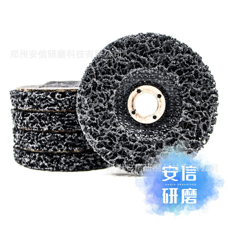 现货批发 3M黑金刚115*22 角磨机自动化 金属除漆除锈抛光 拉丝轮