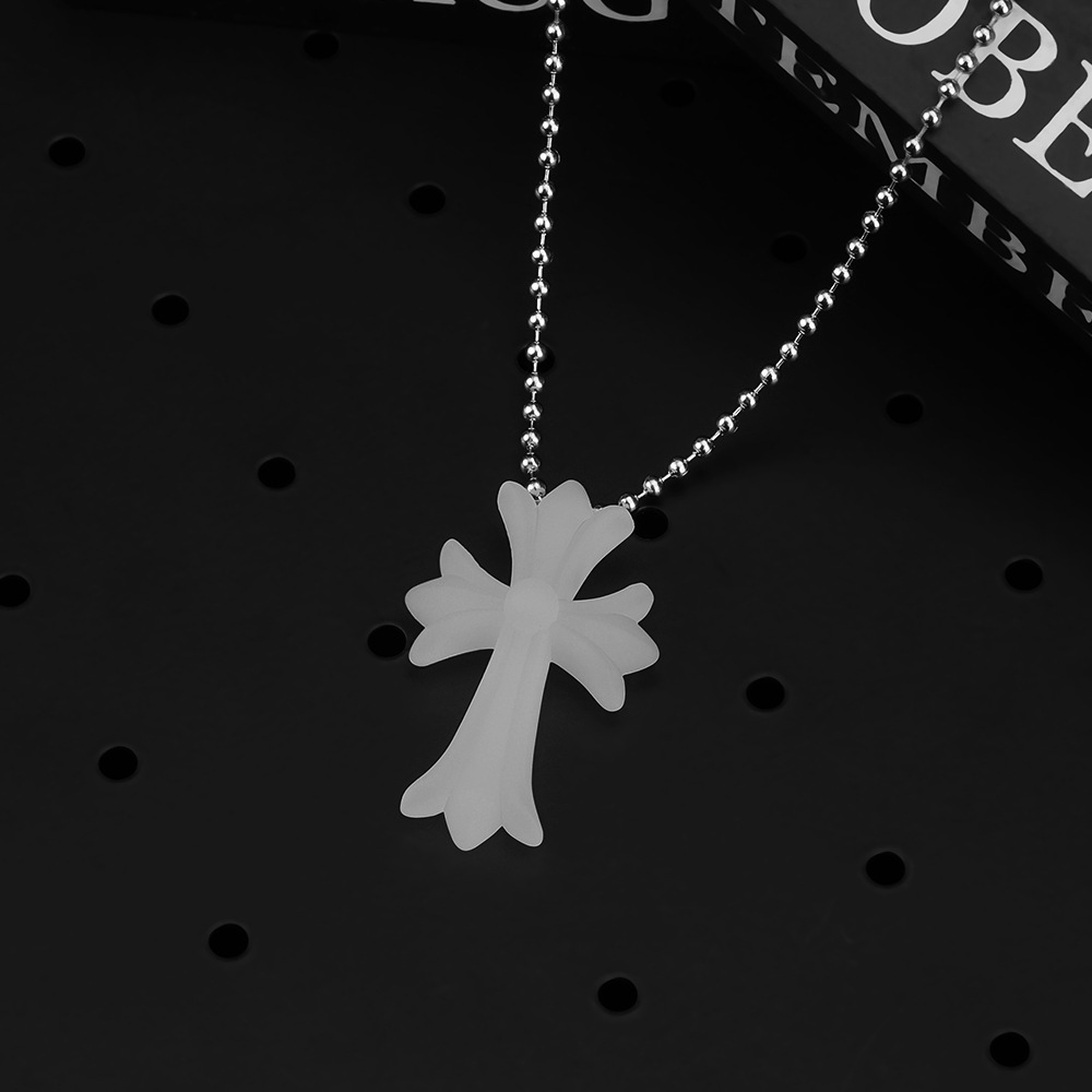 Moda a estrenar CH20 aniversario Tokio Qingshan limitado hip hop collar colorido Cruz Collar para hombres al por mayor