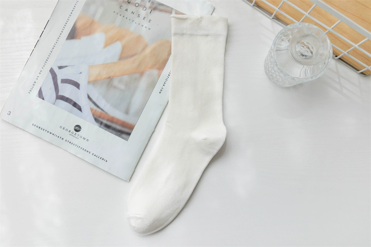 Candy color pile socks college jk socks women's solid color mid-calf socks women's ins trend manufacturer wholesale