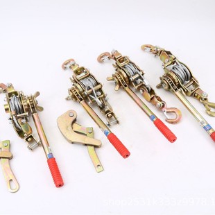In-Stock Wholesale Japanese-Style Multifunctional Wire Rope Tensioner, Steel Wire Clamp, Manual Rope Tightener, High-Strength Steel