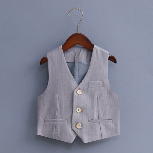 23002 gray single vest