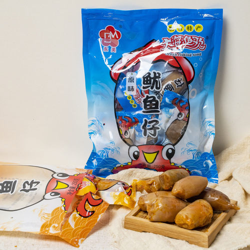 Spicy and Spicy Squidlets with Seeds Full-seeded Squid Dried Inkfishlets Ready-to-eat Seafood Snack Ready-to-eat Snack Leisure Food