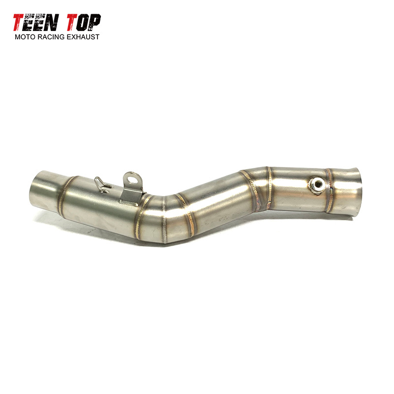 Suitable for Yamaha Yzf-R1 Stainless Steel Side Exhaust Mid-Section R1 Modified Exhaust Pipe Mid-Section 09-14 Years
