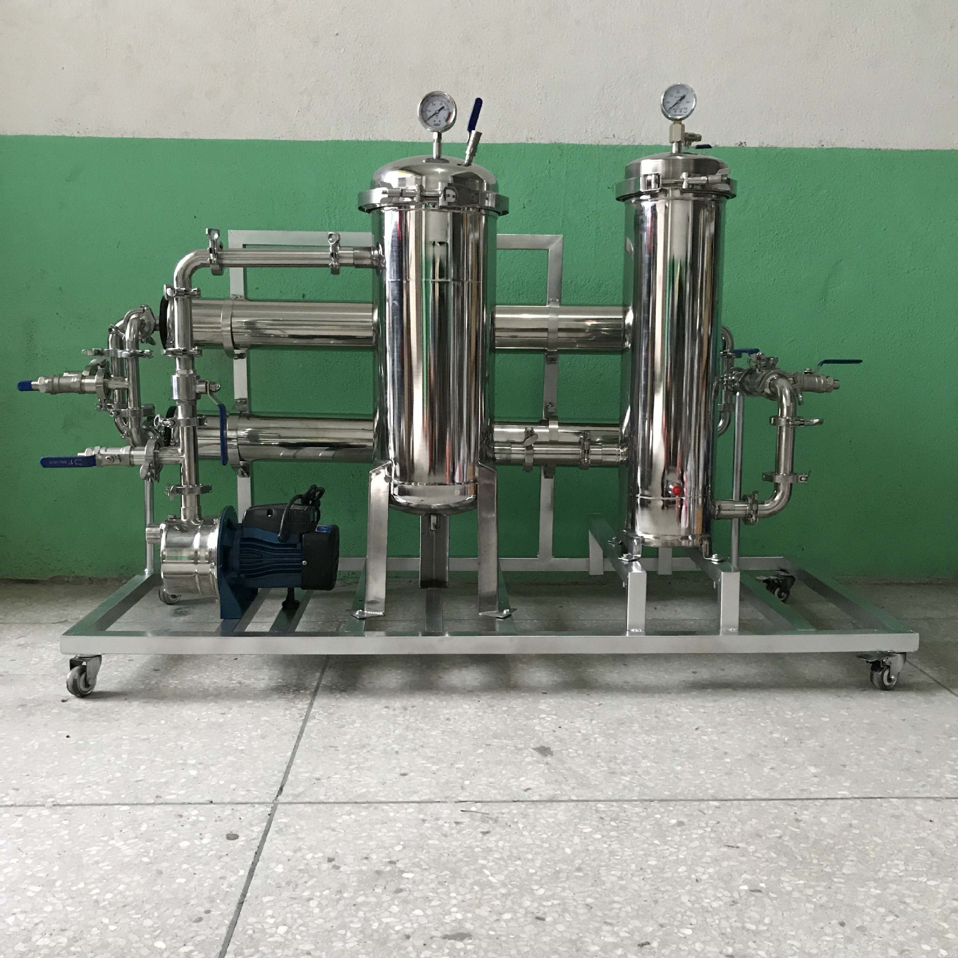 中药澄清过滤机 中药液体除杂质浑浊过滤装置 药液错流膜过滤机-阿里巴巴