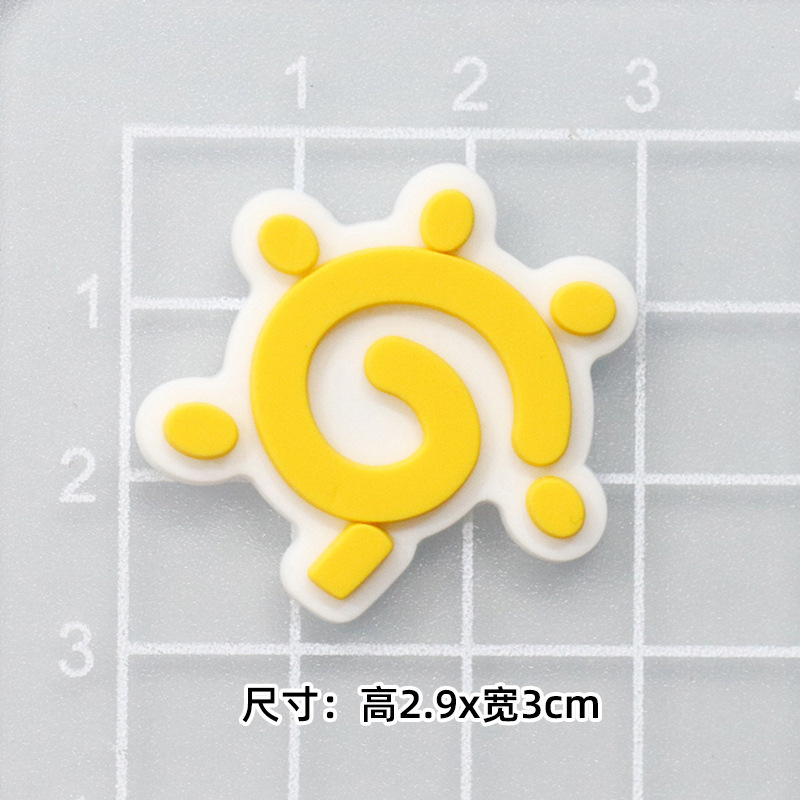 イチゴ猫ヘッドフォン犬 PVC 接着剤アクセサリーパッチ diy 携帯電話ケースアクセサリー材料 ipad 下駄スリッパパッチ|undefined