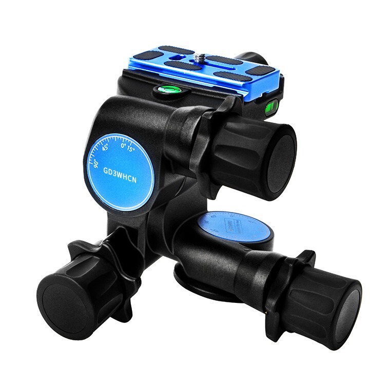 Bainuo Gear Head GD3WH 3D CN Micro SLR Photography Tripod Panoramic Building Photo Millimeter Level Fine Adjustment Bainuo Gear Head GD3WH 3D CN Micro SLR Photography Tripod Panoramic Building Photo Millimeter Level Fine Adjustment