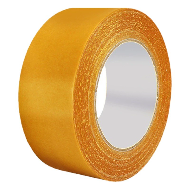 Напольная ткань двусторонняя клейкая сетка Двусторонняя тканевая лента желтая клейкая прочная ковровая Лента Свадебная выставка