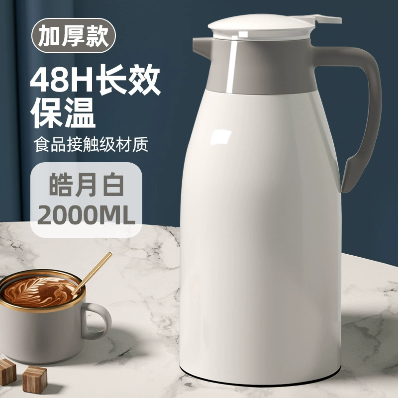 Thermos for home use, capacious teapot, thermometer for elementary school students, 2025 volume