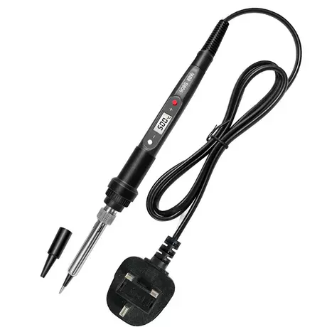 Black 908S soldering iron/British gauge