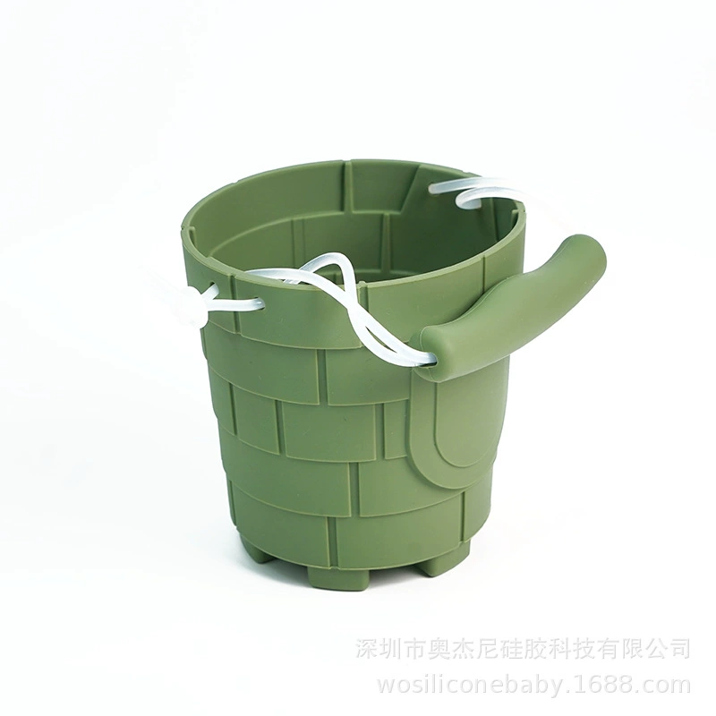 Спотовые производители продают толстые круглые рыболовные ведра детские развивающие игрушки пищевые силиконовые арочные окна пляжные бочки