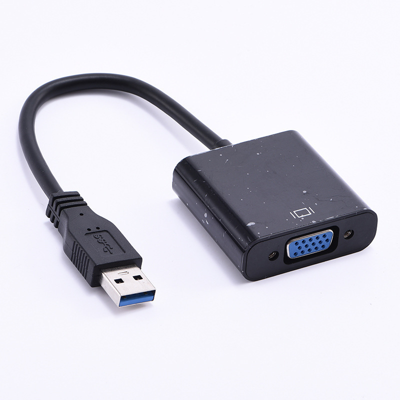 USB3.0轉VGA母 轉換線 轉換器 高清1080P USB TO VGA 外置顯卡