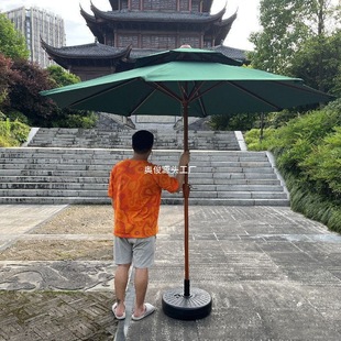 Umbrella Water Tank Outdoor Parasol Base Plastic Umbrella Stand Umbrella Pedestal Sunshade Umbrella Water Filling Sand Filling Simple Base Cool Press