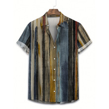 O 69218 Hawaiian Print Casual Shirt ������ӡ�������羳��