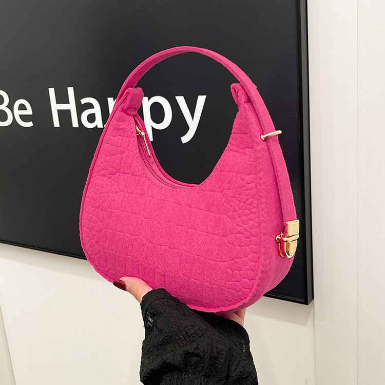 198g Weight Nylon Lining Material Sewing Thread Fashion Element Zipper Closure Type Single Shoulder Strap Strap Type Handbag Bags Type Holiday, Daily Occasion Polyester Material Solid Color Pattern All Seasons Season Women's Gender Classic Style, Streetwear Style Square Shape Medium Size Women's Medium Polyester Solid Color Classic Style Streetwear Sewing Thread Square Zipper Handbag 2