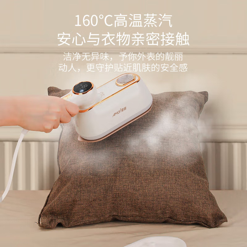夏の新作ハンドヘルド衣類スチーマー、家庭用小型電気アイロン、衣類を簡単にアイロンがけできるポータブルアイロン機|undefined