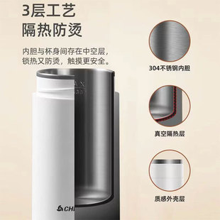 Zhigao Electric Heating Cup Small Portable Travel Office Kettle Thermos Cup Automatic Heating Electric Heating Cup