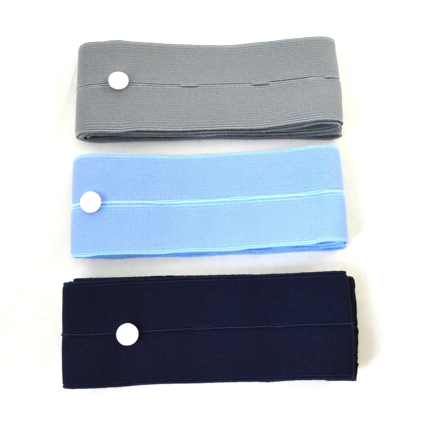 跨境推荐孕妇产检监测仪绑带弹性绑带6CM尼龙加厚扣眼胎监带