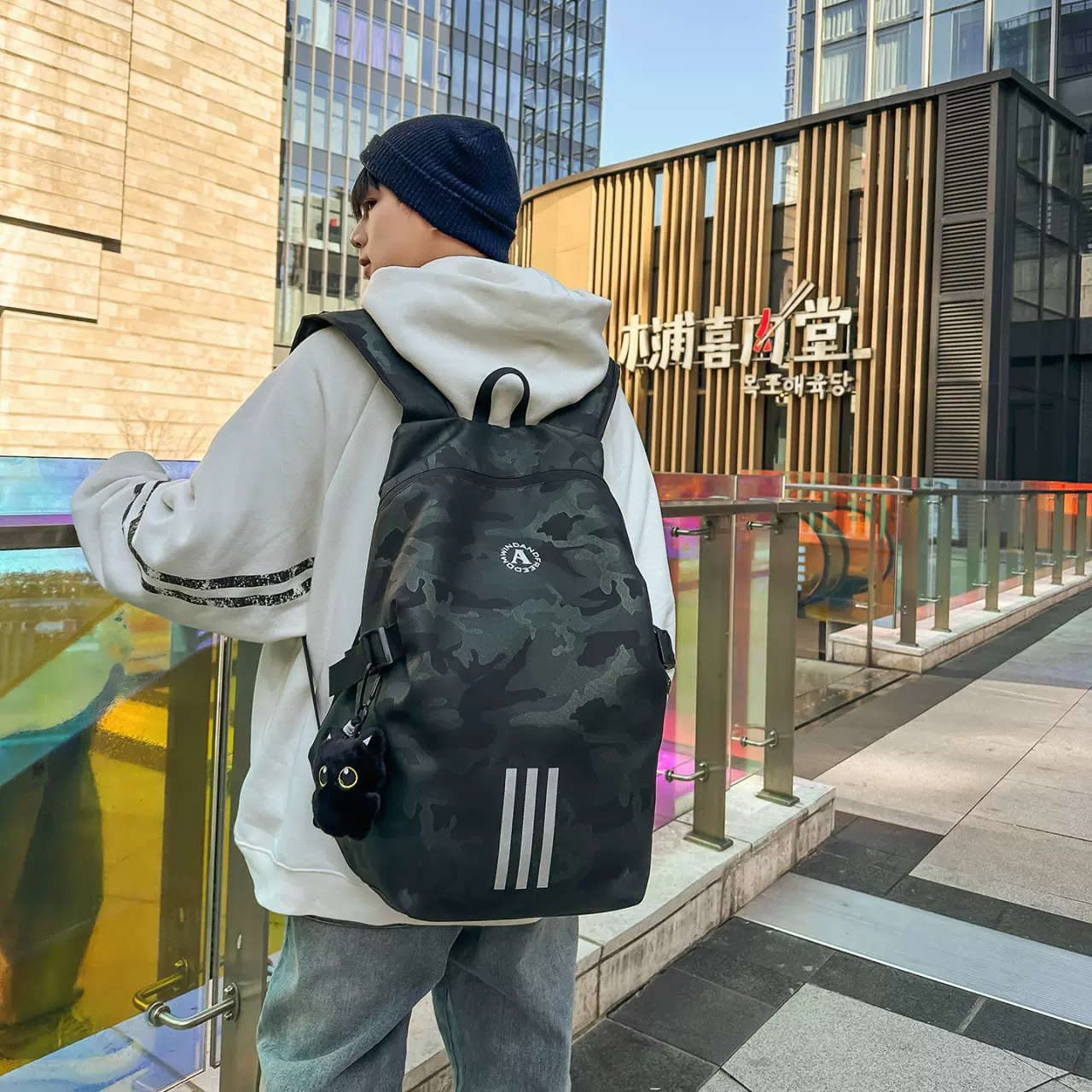 骑行背包摩托车头盔包全盔双肩包女骑士包防水旅行包收纳男大容量