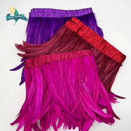 羽毛、羽绒;花边;仿真花