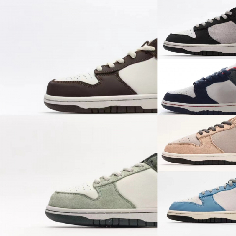 Putian Pure Original Dunk Oda Katsuya Mocha Wheat Dunk Series Sb Low-Top Sneakers Couple Shoes Sports Women's Shoes