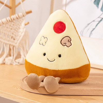 Oyuncaq yastıqlar: Fun Bread Doll jely - pizza-22cm-spot-without-standard