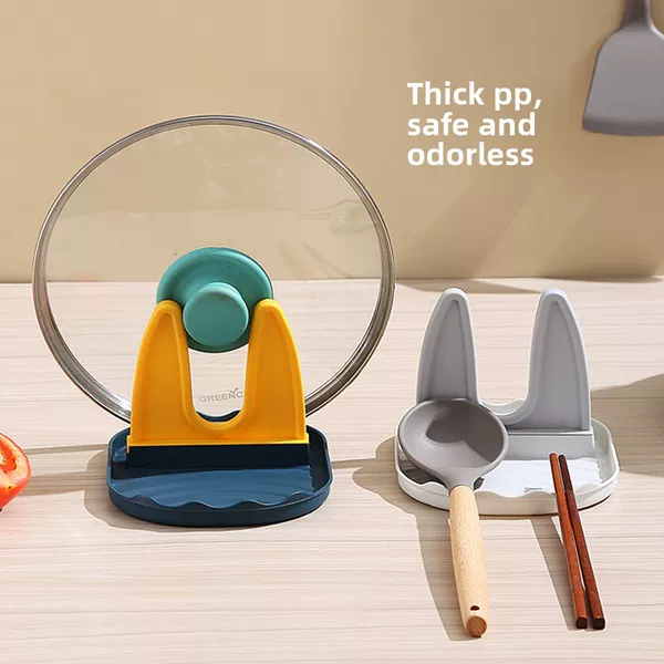 Household pot cover rack multi-functional spatula rack plastic kitchen storage rack stove storage rack chopsticks spoon tableware rack
