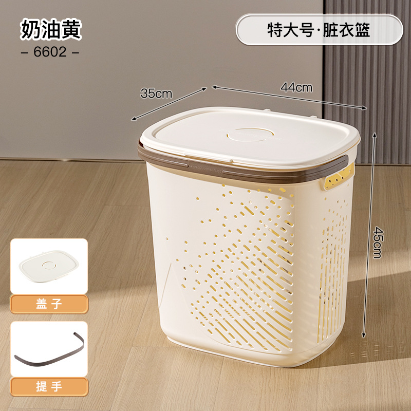 Cesta de ropa sucia Cesta de almacenamiento de ropa sucia Cesta de almacenamiento de artículos mágicos Cesta de almacenamiento de baño con mano