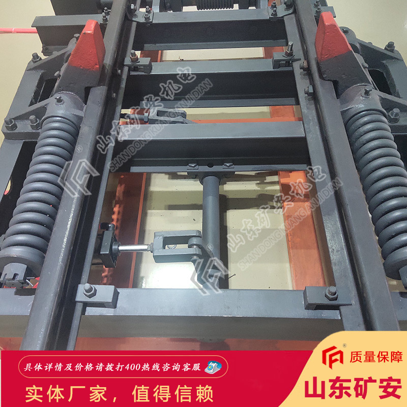 矿用阻车器操作省力 结构简单安全牢靠单道单轨阻车器