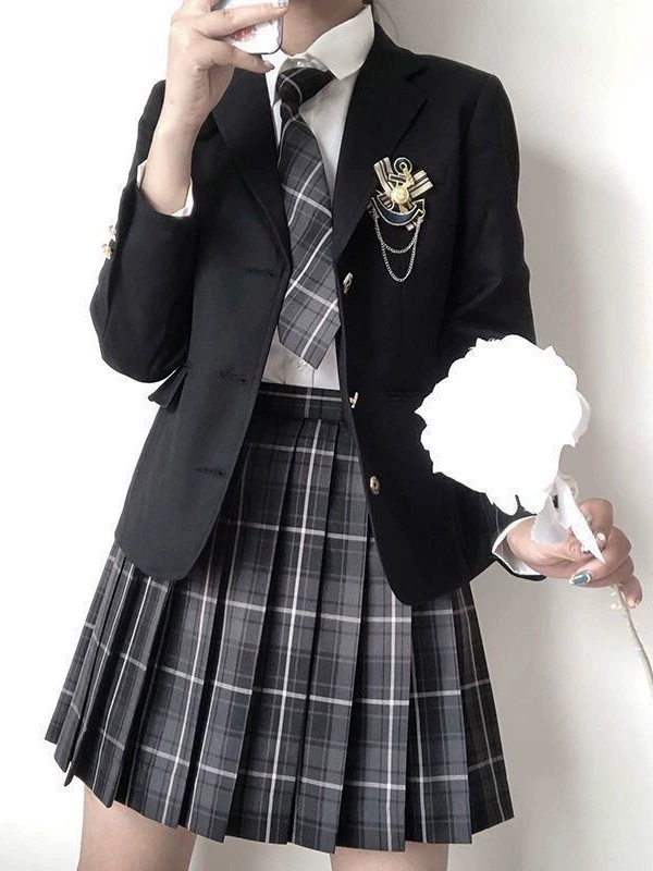 Японская школьная юбка, костюм, подлинная jacket, форма для учащихся младших классов, комплект, оптовый продаж, полный комплект