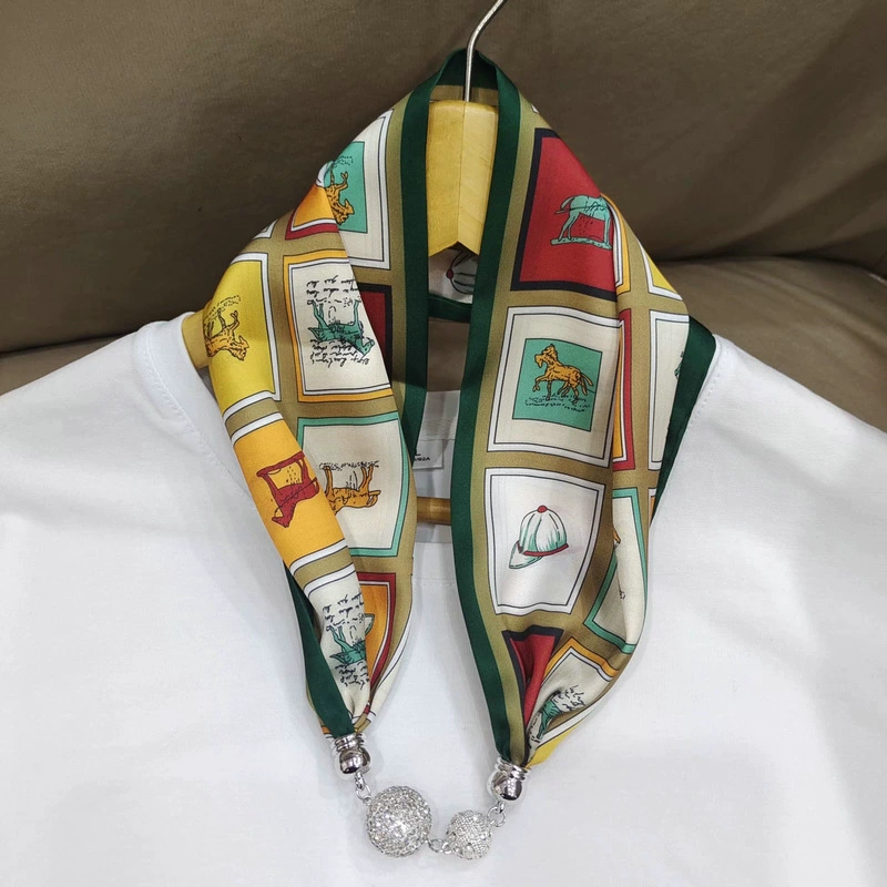 Universal summer necklace, neckerchief, drill, scarf