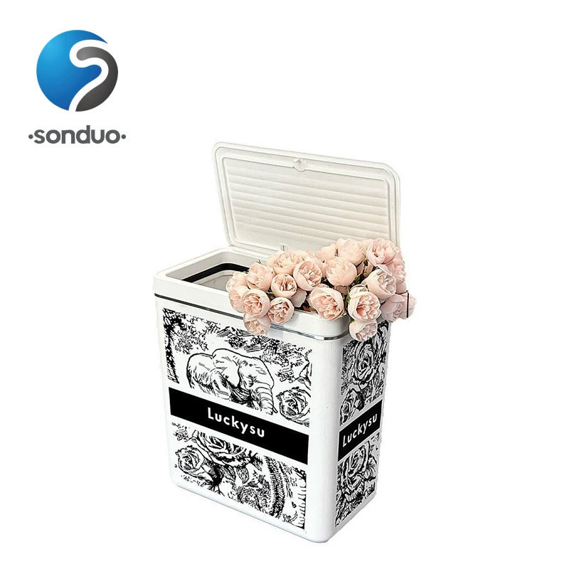 Гостиная креативная высокая стоимость мусорное ведро с домашней крышкой гостиная спальня туалет туалет туалет щит туалетная бумага