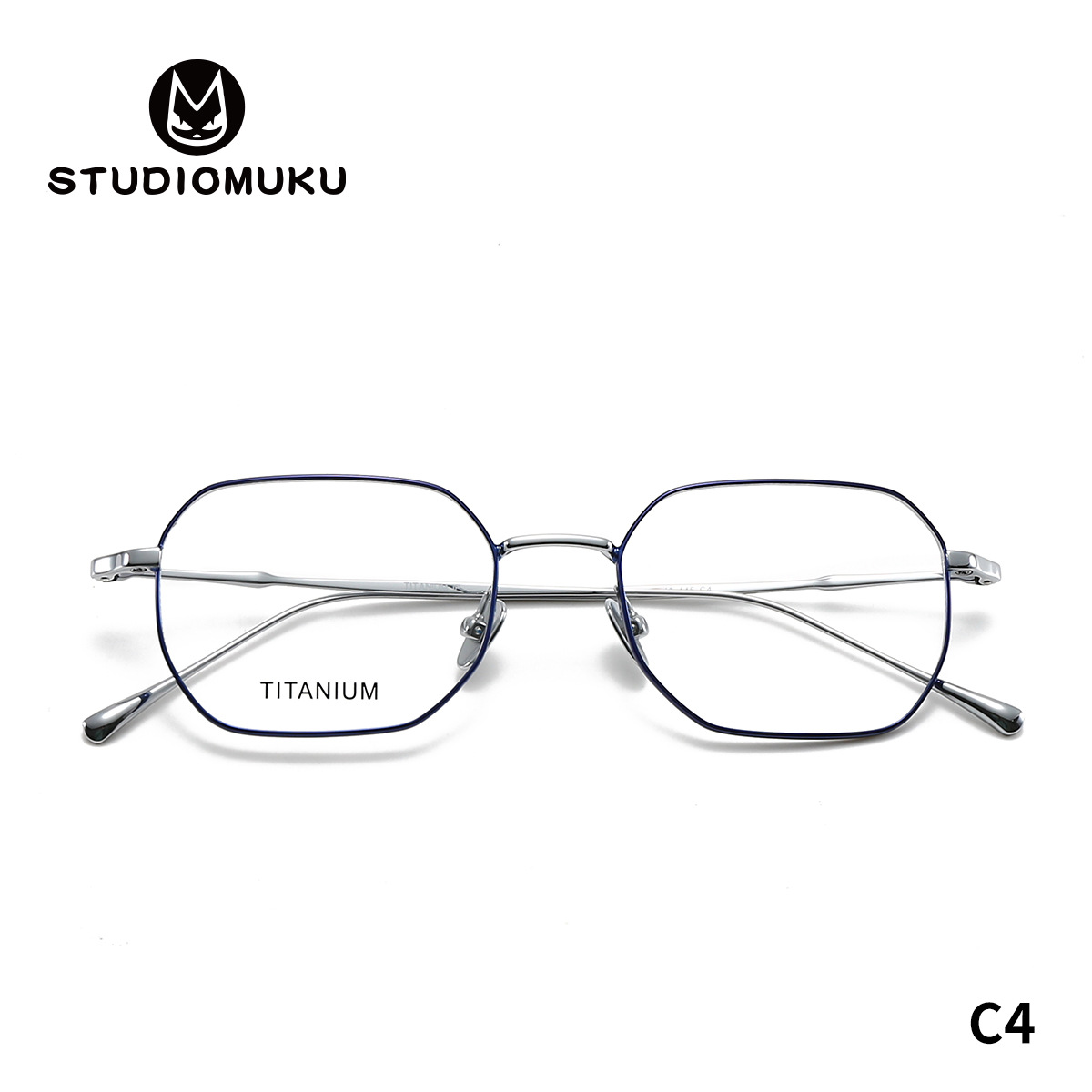 STUDIOMUKU gafas frescas de madera aire abierto cuelga marco de gafas de marco completo superligero estable marco de gafas retro nicho
