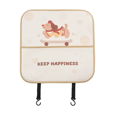 Chair back anti-kick pad pad cartoon bear car anti-kick - skateboard-puppy-medium-anti-kick-pad