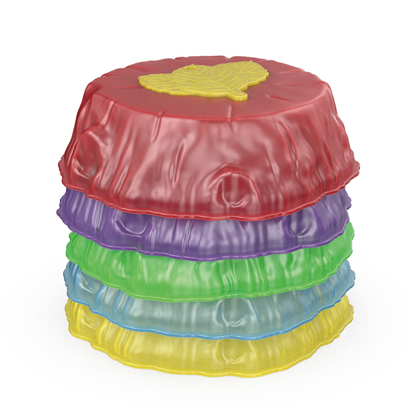 Entrenamiento sensorial infantil antideslizante entrenamiento sensorial arco iris cruzar el río piedra equilibrio pisotear puente piedra juguetes deportivos transfronterizos
