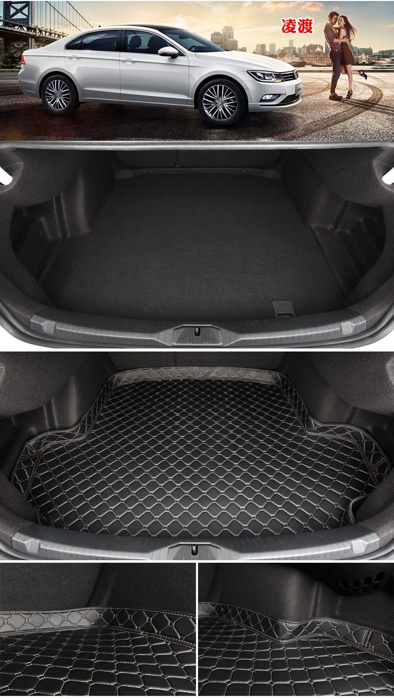 Special Car Trunk Mat for Sagitar, Bora, Magotan, Polo, Santana, Jetta, Vs5, Lamando, Tiguan