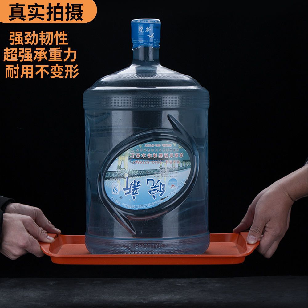 ABS rectangular tray commercial KFC fast food serving plate Chinese restaurant black tray canteen plate