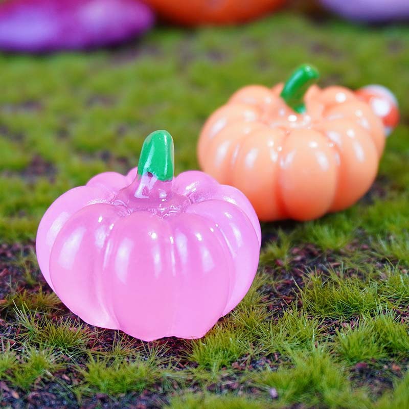 Simulación calabaza resina dibujos animados calabaza plano accesorios diy accesorios accesorios para el cabello simulación frutas y verduras