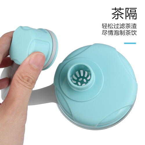 Revitalize super large capacity water cup for men and women, sports and fitness large kettle, anti-fall and high temperature resistant plastic cup, summer space cup