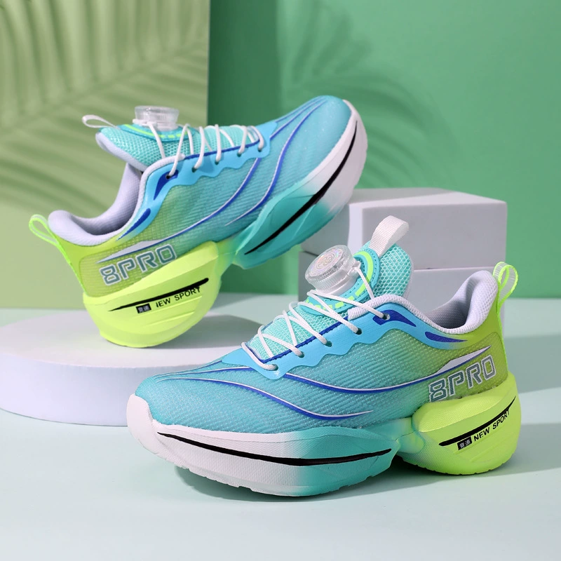 Летняя беговая обувь без шнуровки для мальчиков