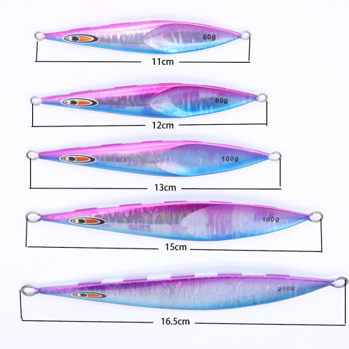 60g 80g 100g 160g 210g Japanese Spoon Shaker Boat Fishing Saltwater Iron Plate Lead Lure