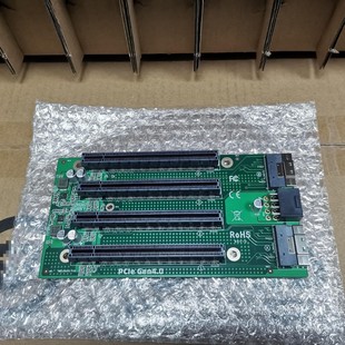 Pcie4.0 Graphics Card External Extension Expansion Sff-8654 Adapter Base Plate
