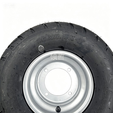 Four-Wheel Off-Road Motorcycle, Go-Kart, Atv 16X8.00-7 Inch Road Tire Vacuum Wheel Hub Wanda Wheel