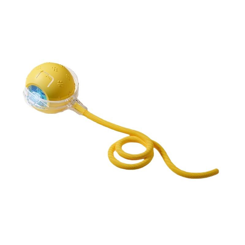 Juguetes para perros Bola automática para pasear perros Pet Puppy Auto-hey para aliviar el aburrimiento y morderse