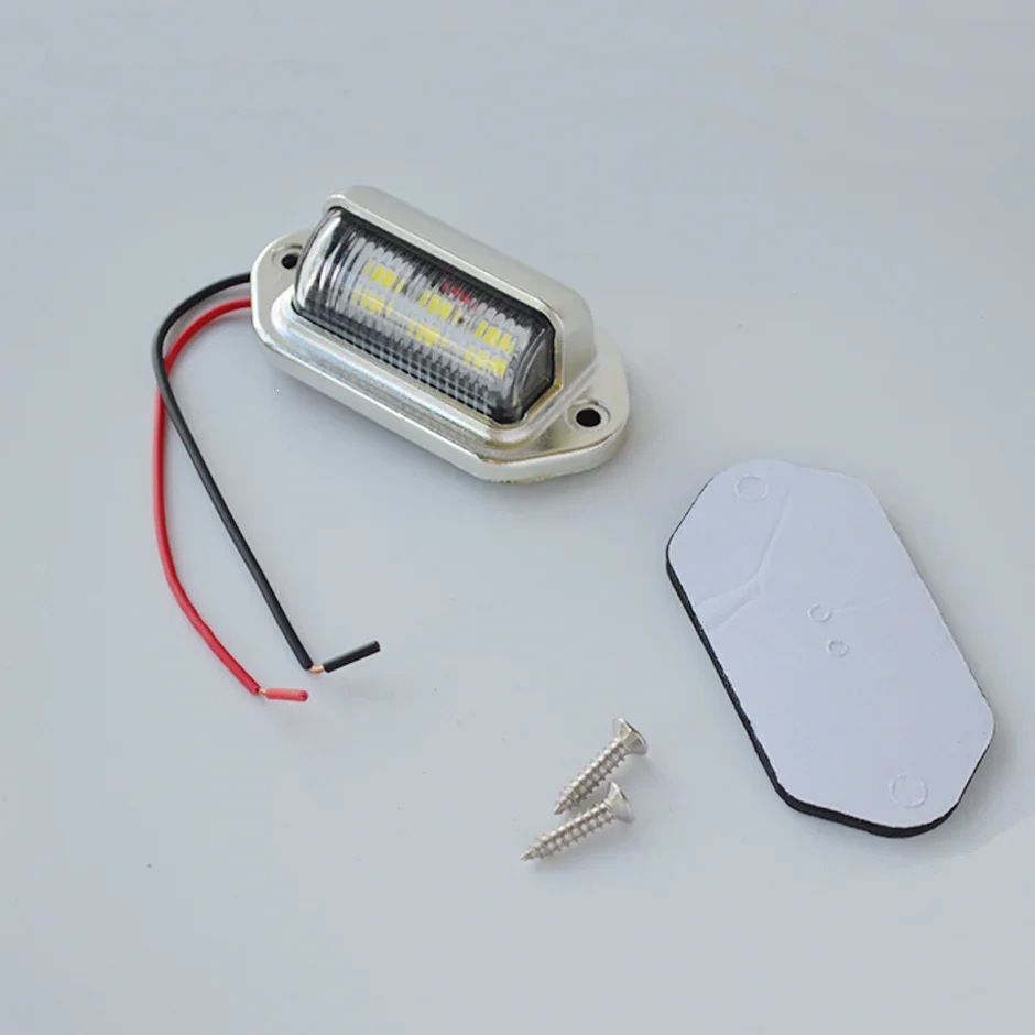 Led Light Bulbs for Car Door Step Lights 12V/24V and Side View License Plate Lights Suitable for Cars, Suvs, Trucks, and Box Trailers